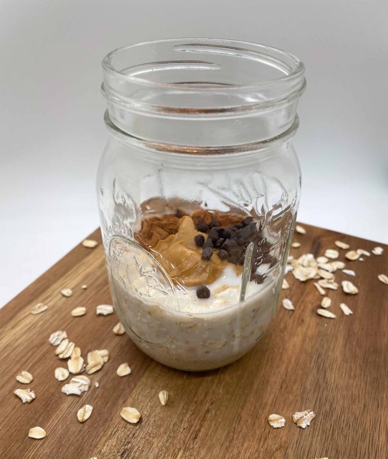 Overnight Oats Chocolate Peanut Butter