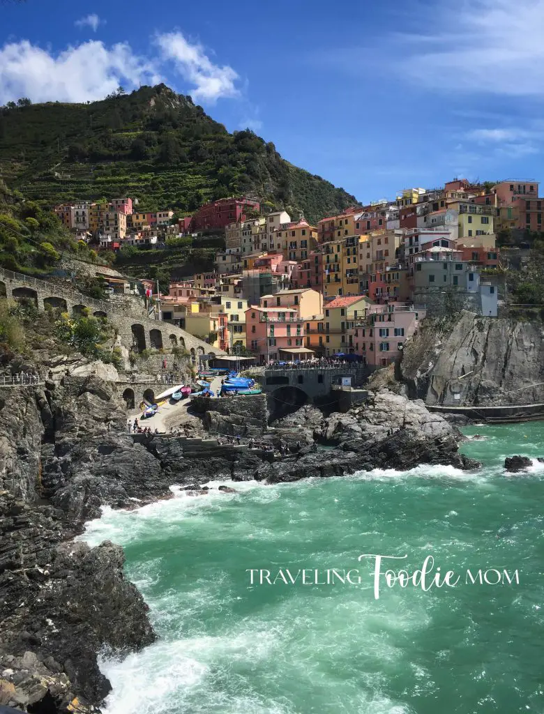 manarola cinque terre italy scenic view of coast colorful houses
