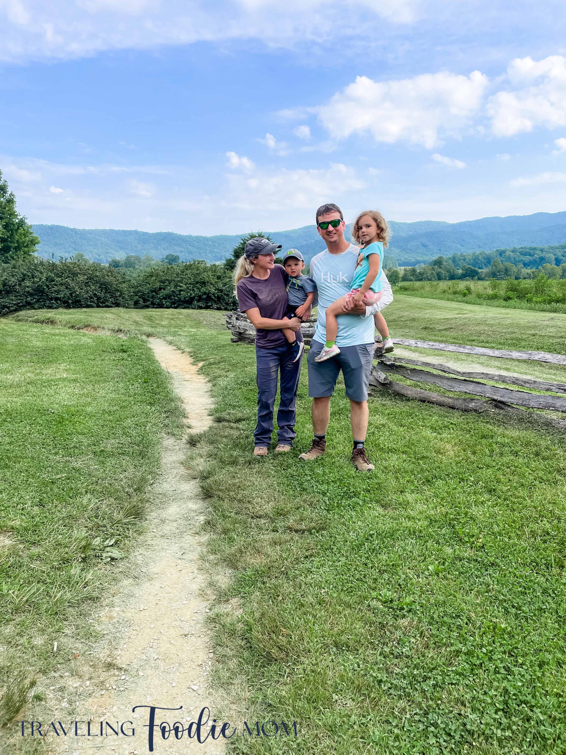 the great smoky mountain national park hiking family vacation
