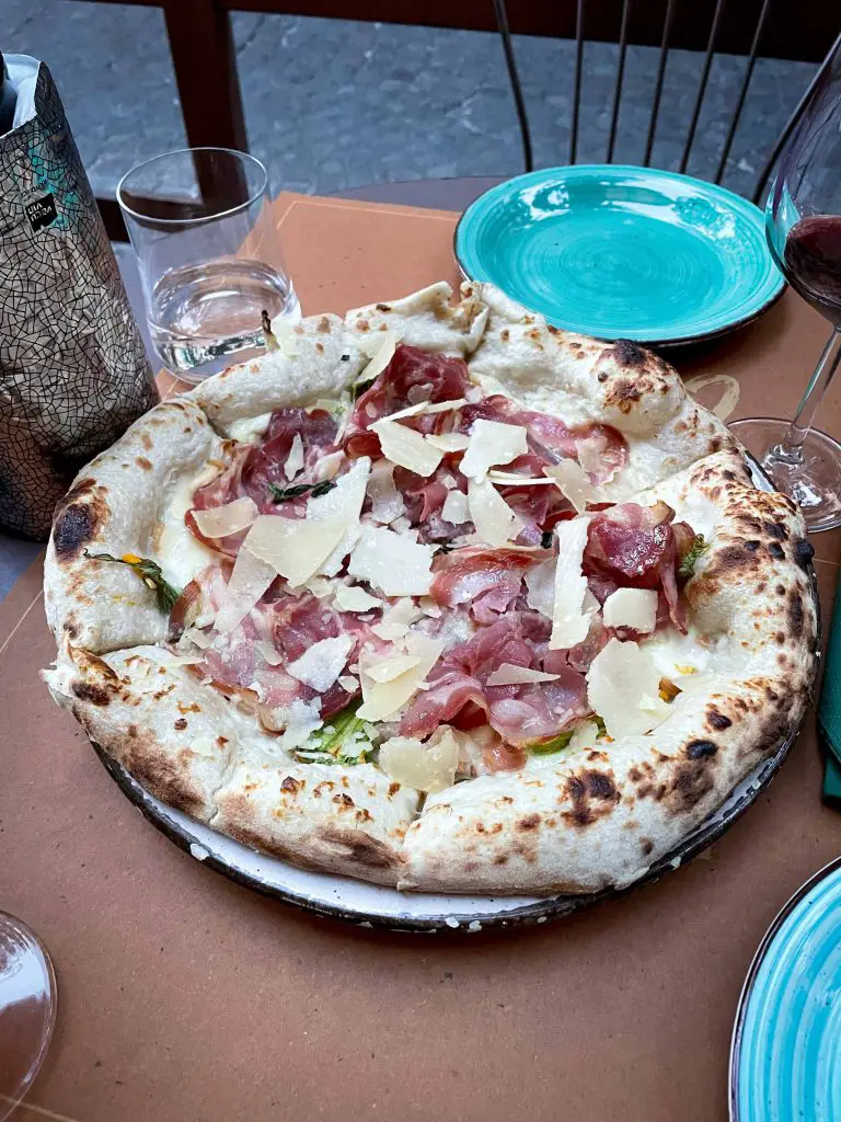 bologna italy best food pizza from corten