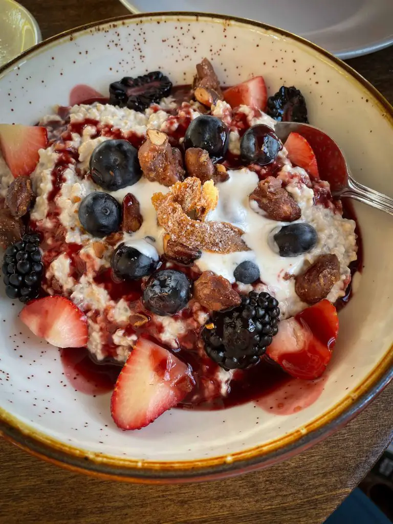 places to eat in east nashville hearts breakfast oat berry bowl