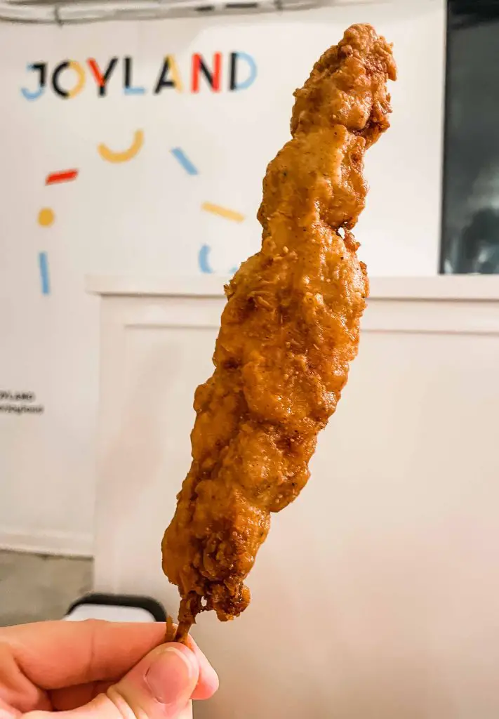 places to eat in east nashville joyland chicken on a stick